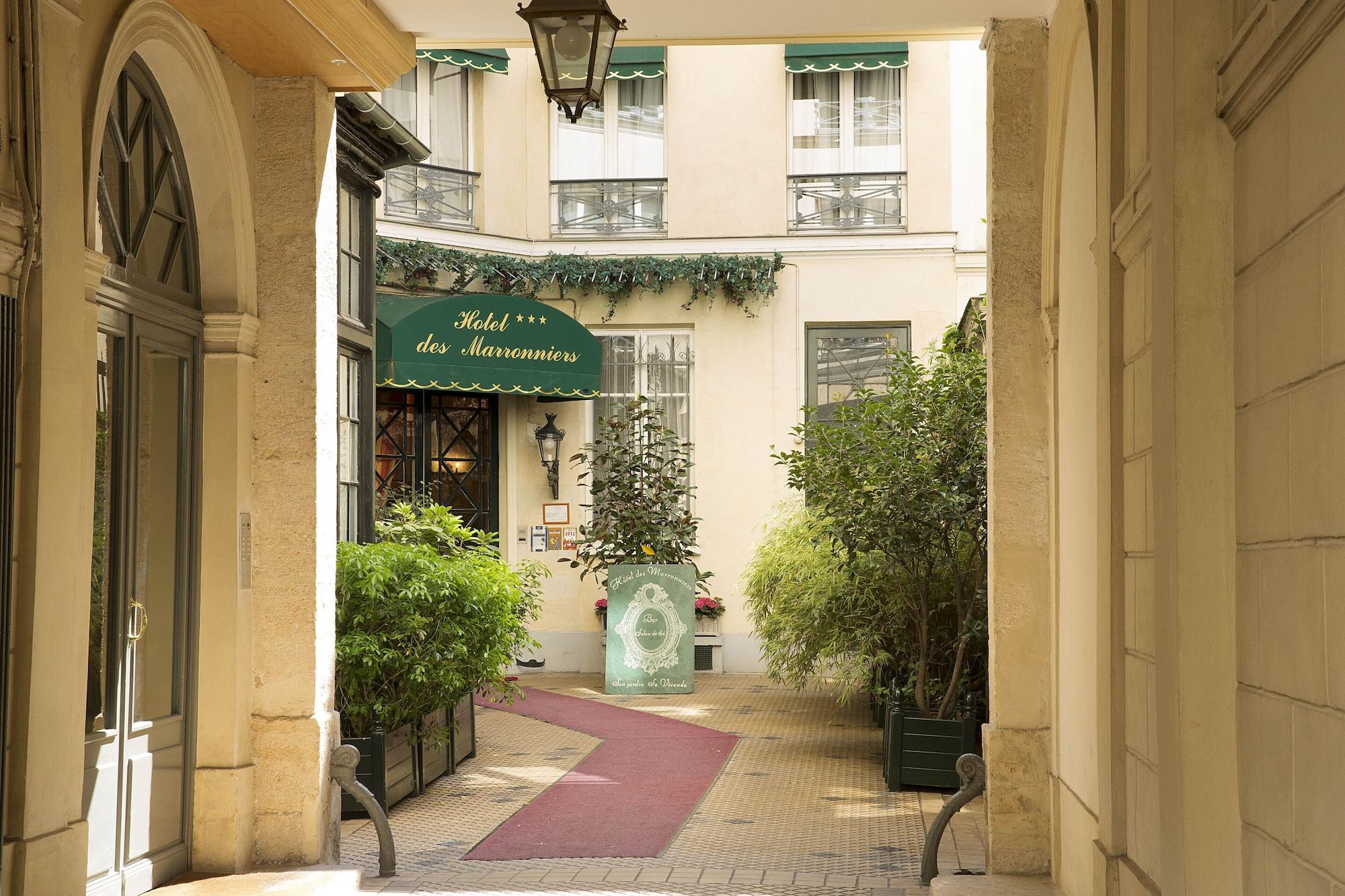 Hôtel Des Marronniers Paris Exterior foto